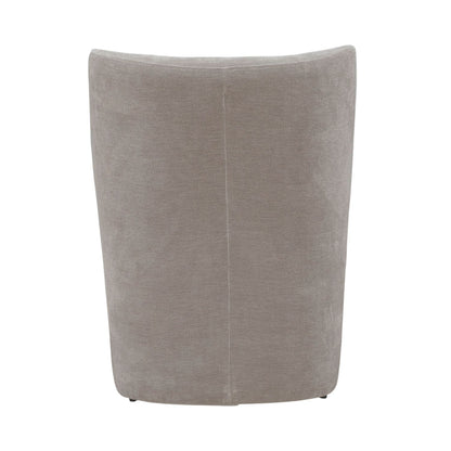 Accent Dining Chair w/ Casters - Truffle