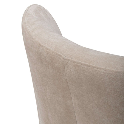 Accent Dining Chair w/ Casters - Wicker