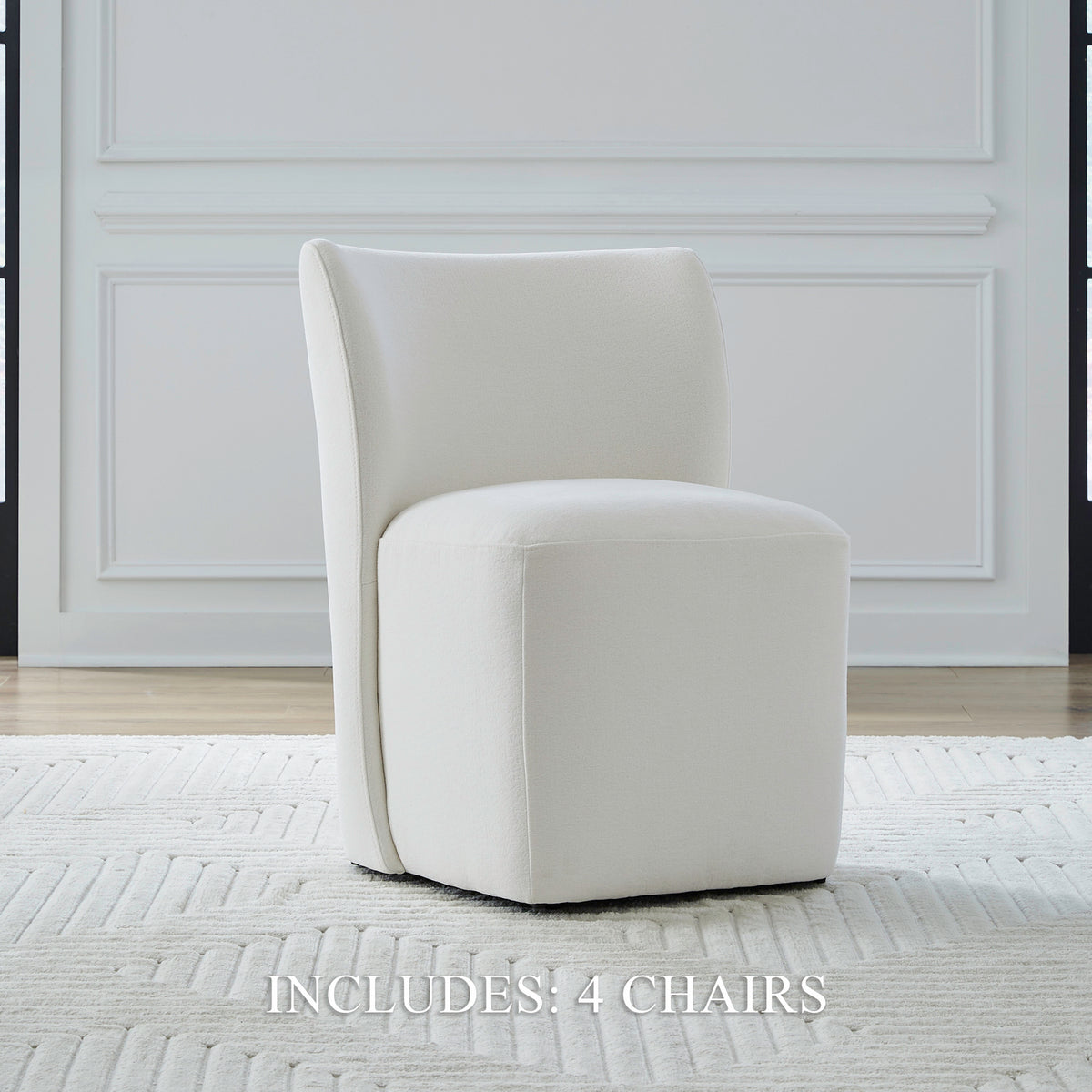 Accent Dining Ivory Accent Dining Chairs - Set of 4