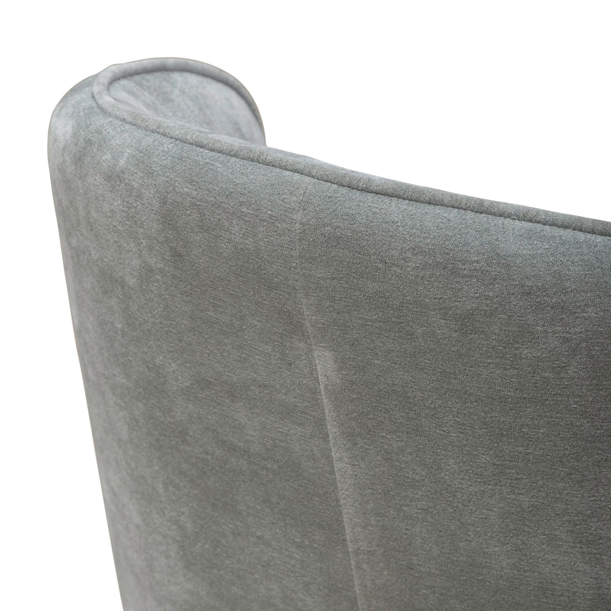 Accent Dining Chair w/ Casters - Sapphire