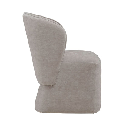 Accent Dining Chair w/ Casters - Truffle