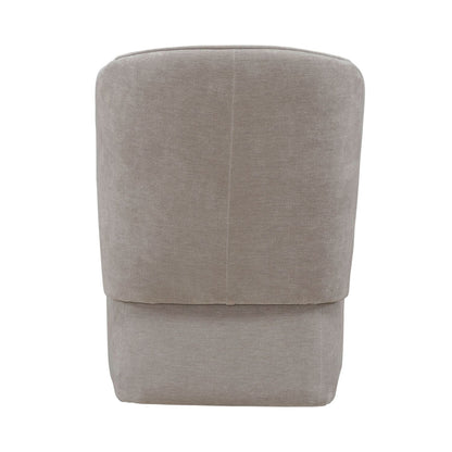 Accent Dining Chair w/ Casters - Truffle