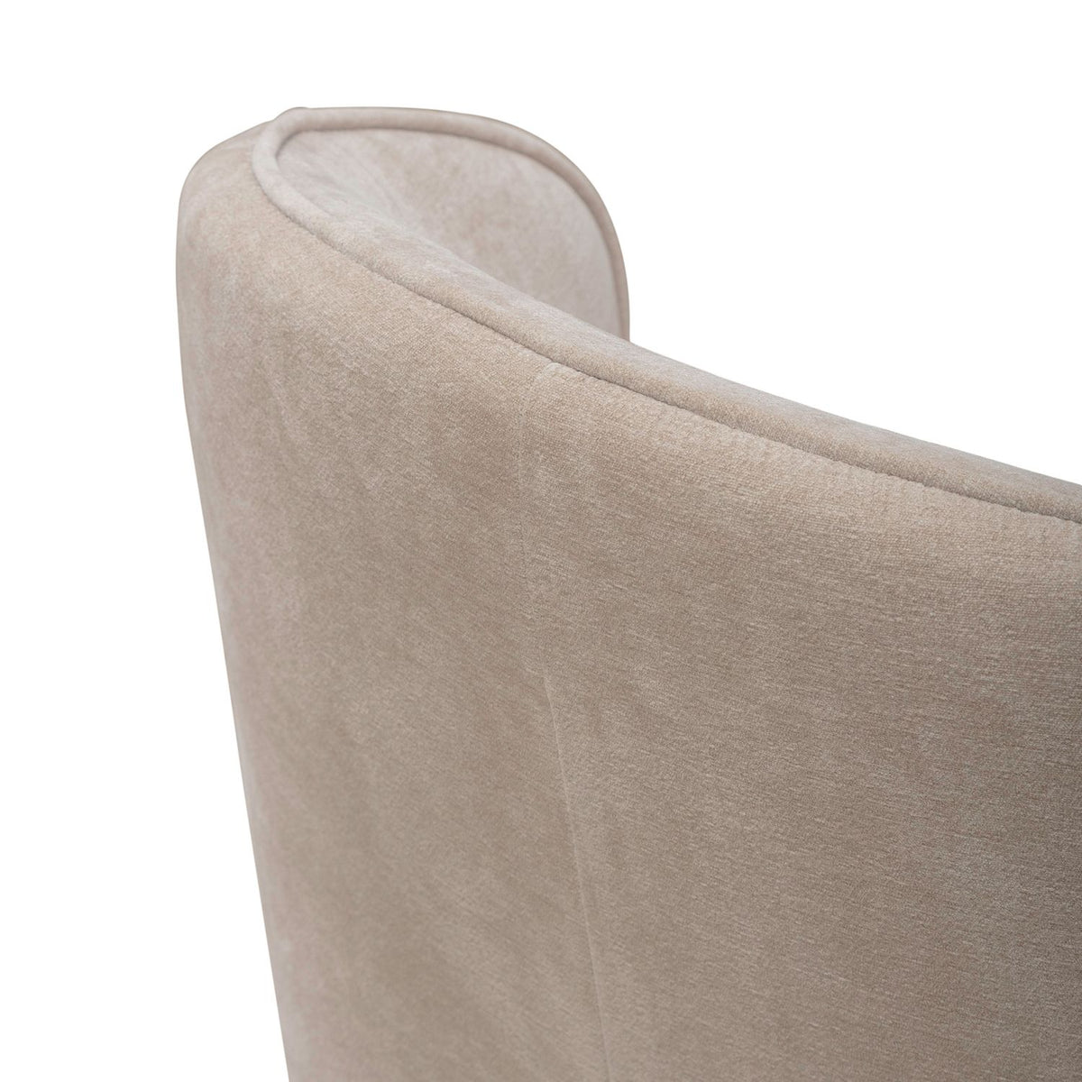 Accent Dining Chair w/ Casters - Wicker
