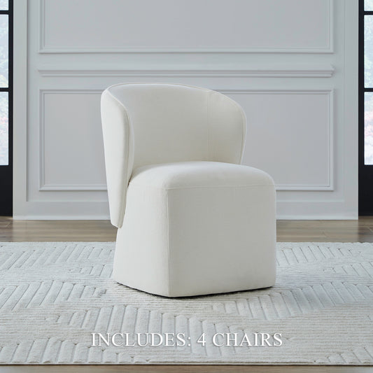Accent Dining Ivory Accent Dining Chairs - Set of 4