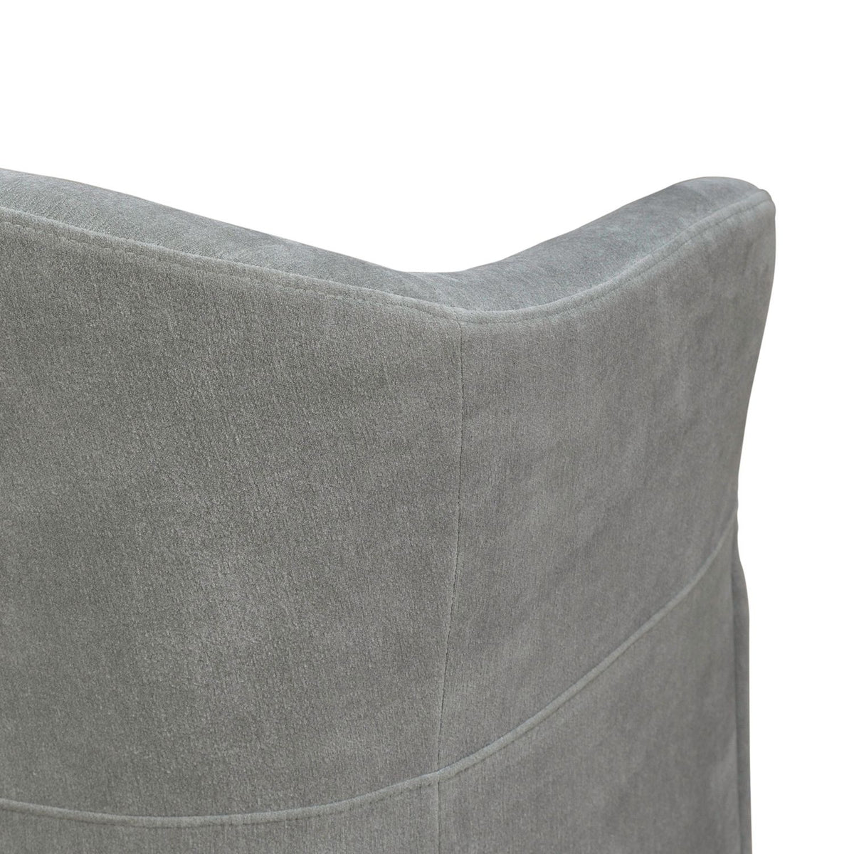 Accent Dining Chair w/ Casters - Sapphire