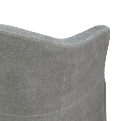 Accent Dining Chair w/ Casters - Sapphire
