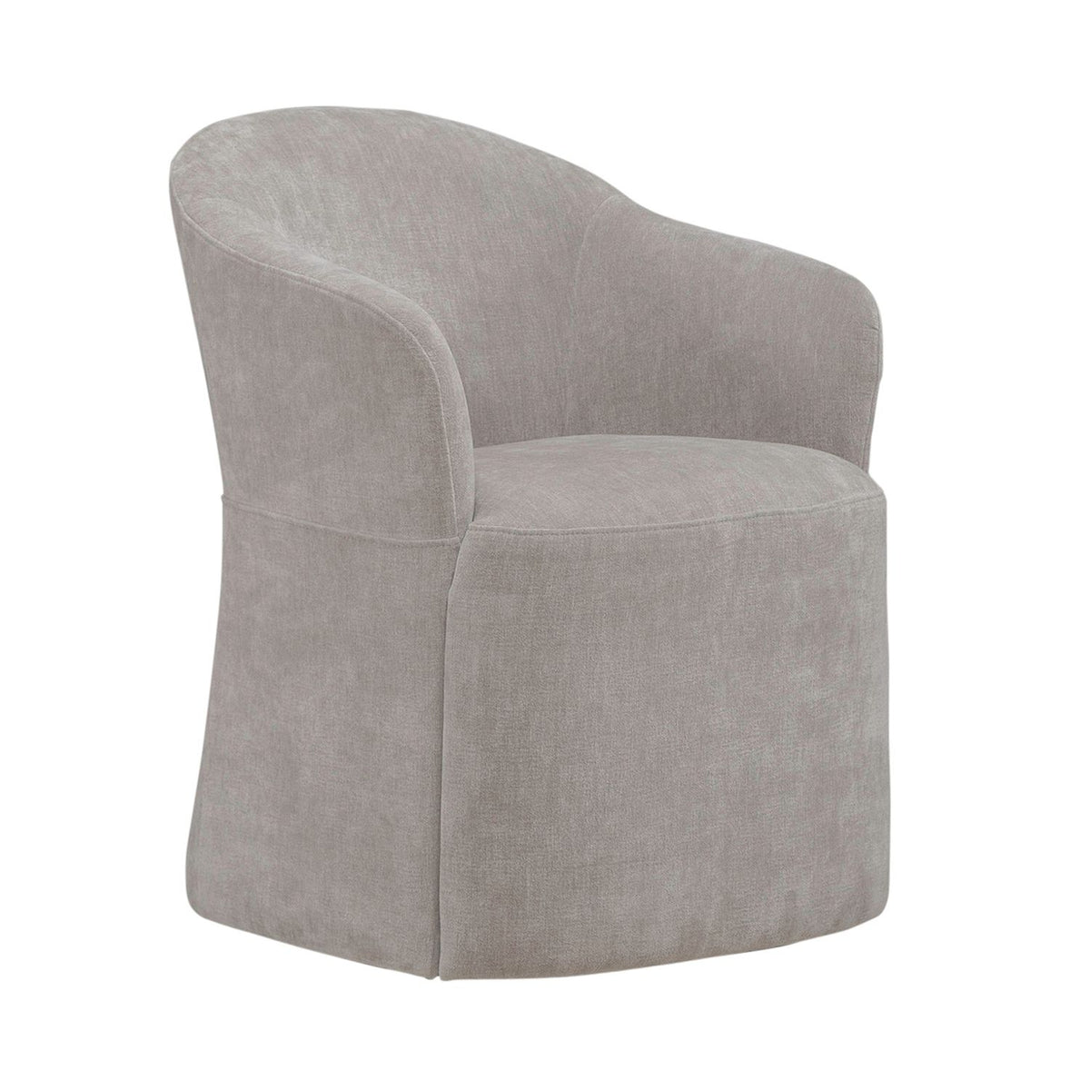 Accent Dining Chair w/ Casters - Truffle