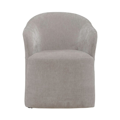 Accent Dining Chair w/ Casters - Truffle