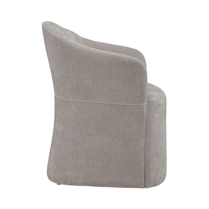 Accent Dining Chair w/ Casters - Truffle