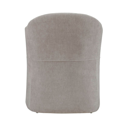 Accent Dining Chair w/ Casters - Truffle