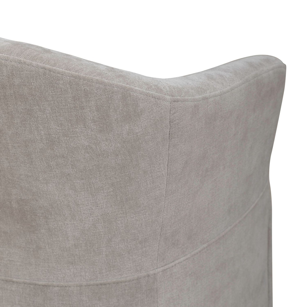 Accent Dining Chair w/ Casters - Truffle