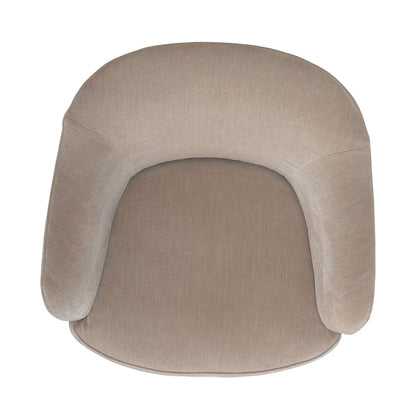 Accent Dining Chair w/ Casters - Wicker