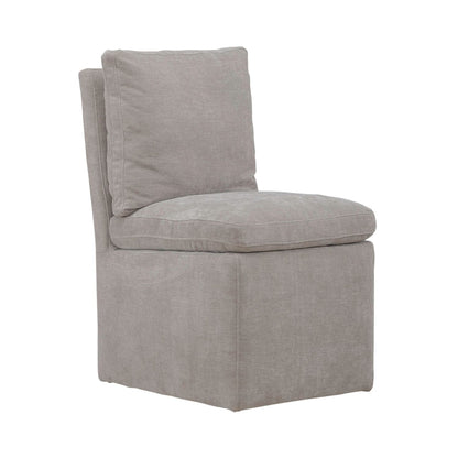 Accent Dining Chair w/ Casters - Truffle