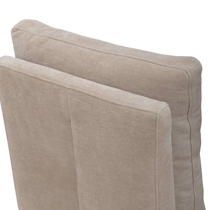 Accent Dining Chair w/ Casters - Wicker