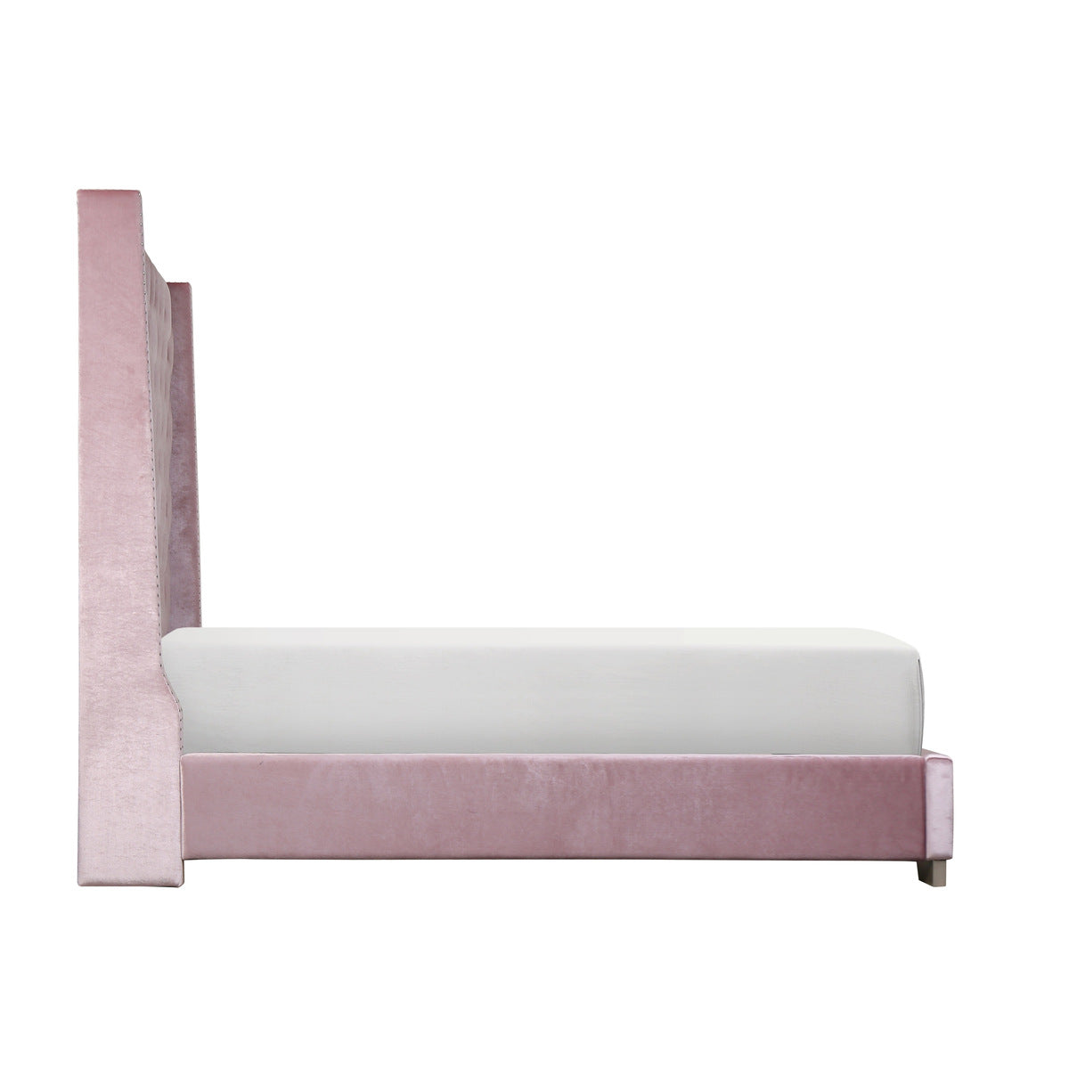 Uphl Velvet Bed, Pink