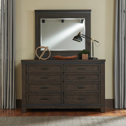 Thornwood Hills Dresser & Mirror Bedroom Set