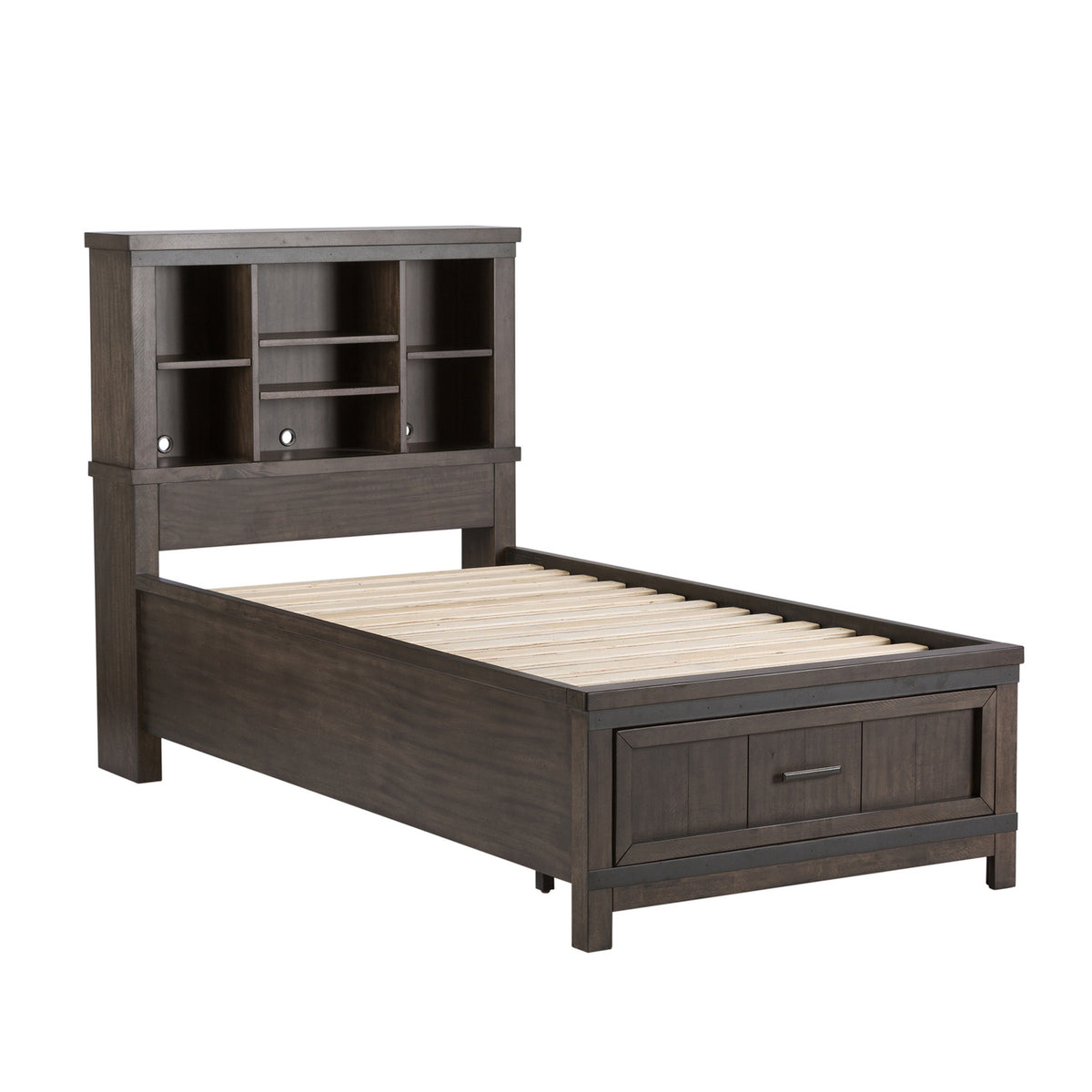 Thornwood Hills Youth Twin Bookcase Bed, Dresser & Mirror Bedroom Set