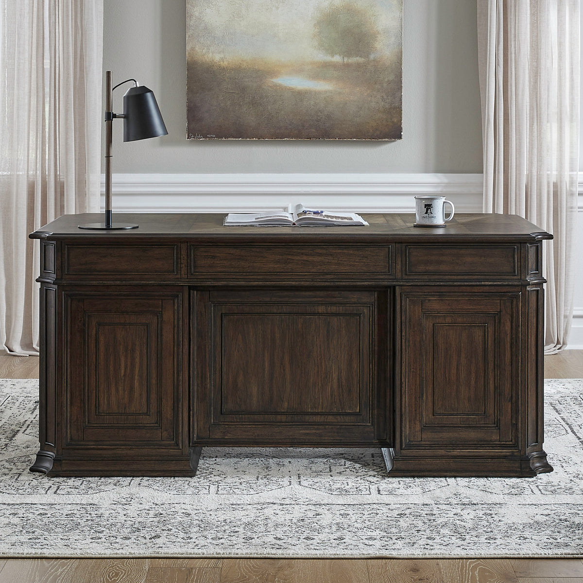 Providence Park Jr Executive Desk Top
