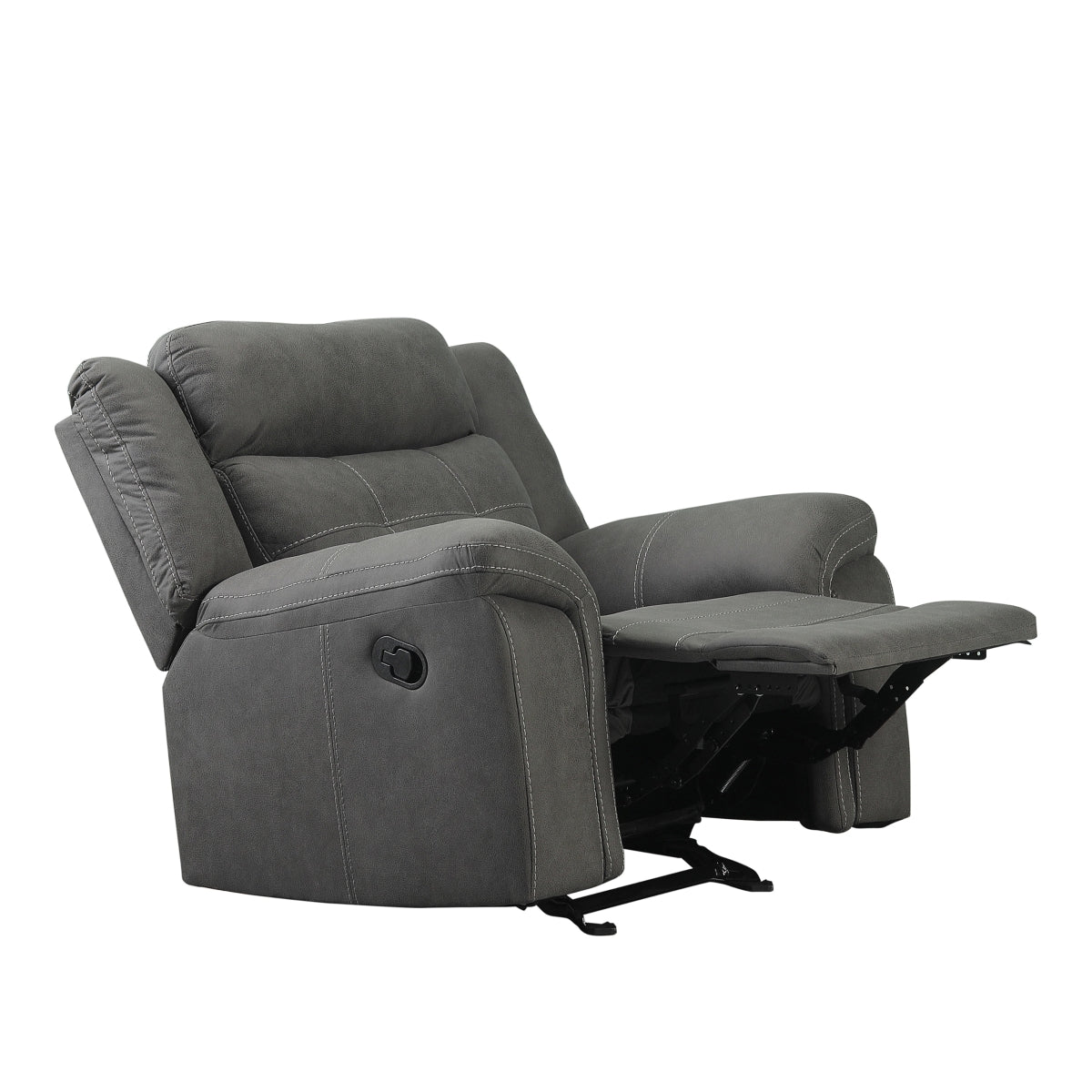 Fresno Glider Recliner , Gray