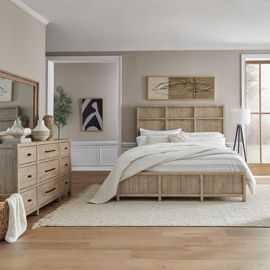 Proximity Place Queen Panel Bed, Dresser & Mirror
