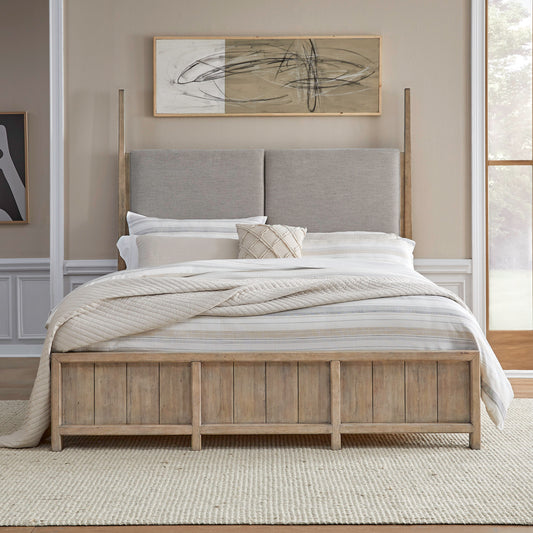 Proximity Place Queen Poster Bed, 2 Night Stands