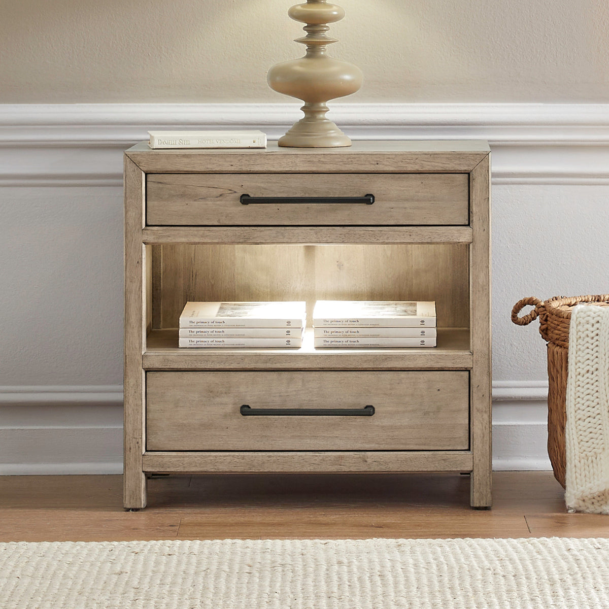 Proximity Place Bedside Chest w/ Charging Station