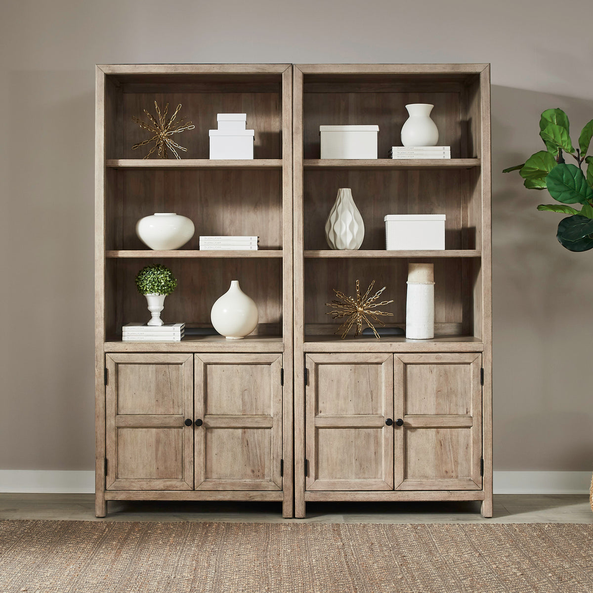 Proximity Place 2 Piece Bunching Bookcase
