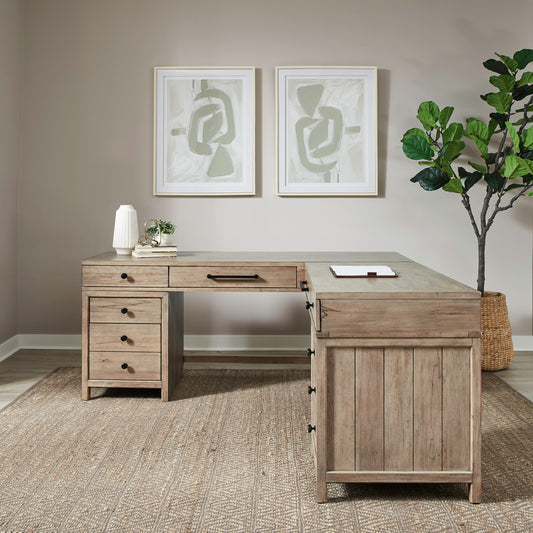 Proximity Place L Shaped Desk Set
