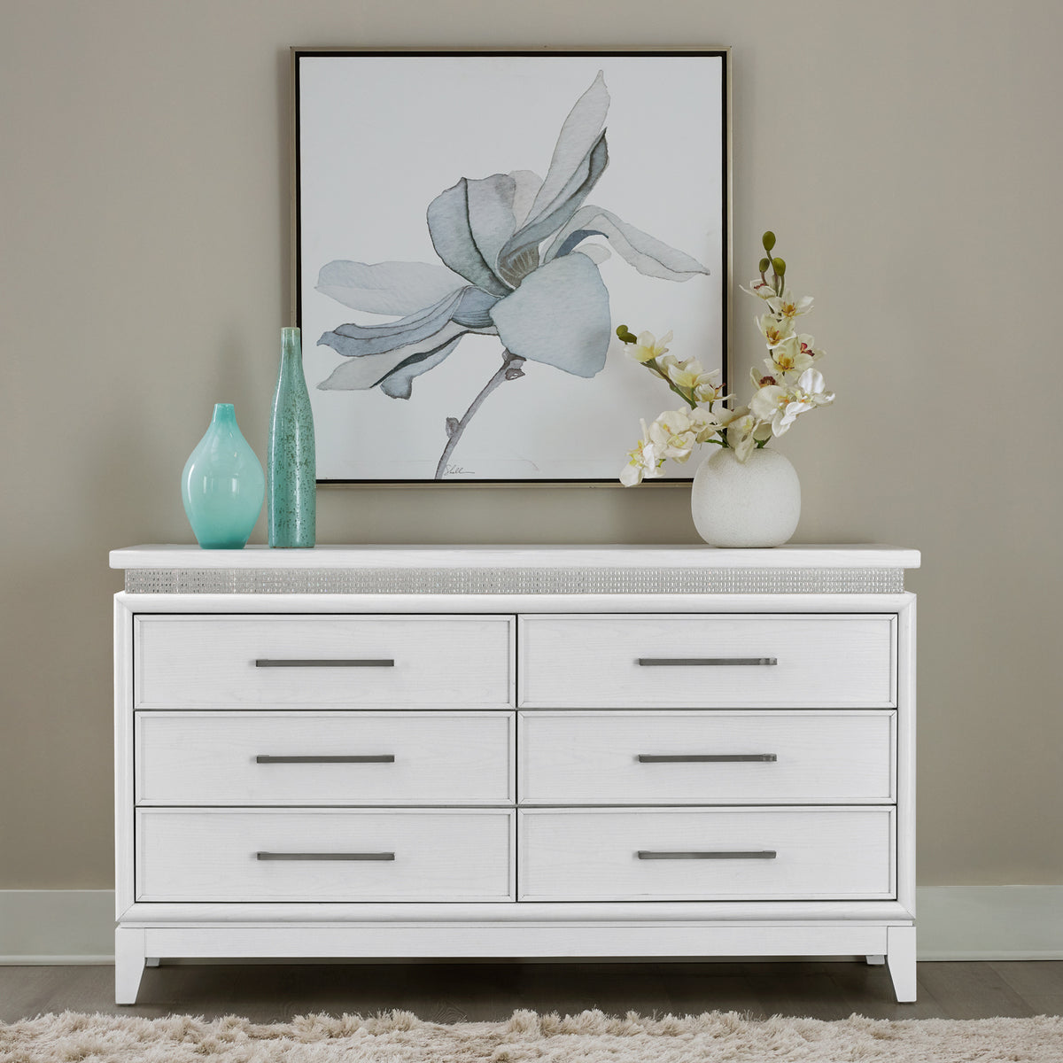 Reflections 6 Drawer Dresser w/ Lights