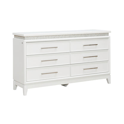 Reflections 6 Drawer Dresser w/ Lights