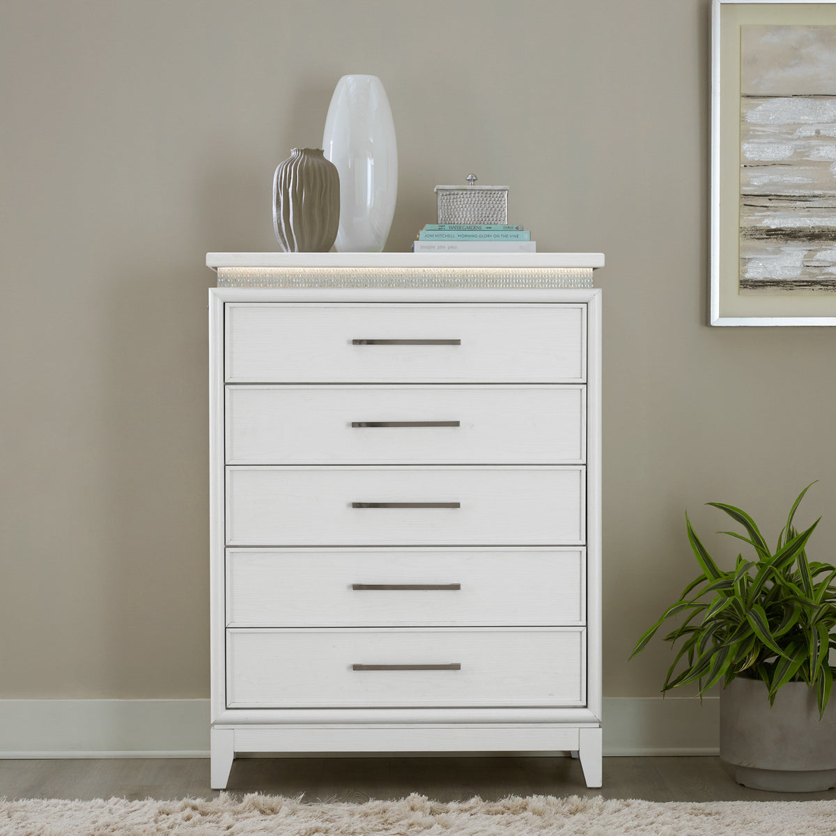Reflections 5 Drawer Chest w/ Lights