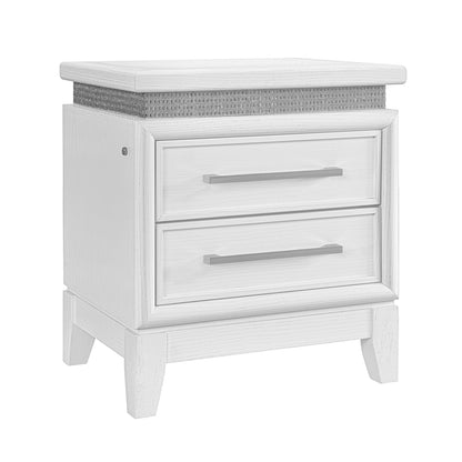 Reflections Nightstand w/ Charging Station