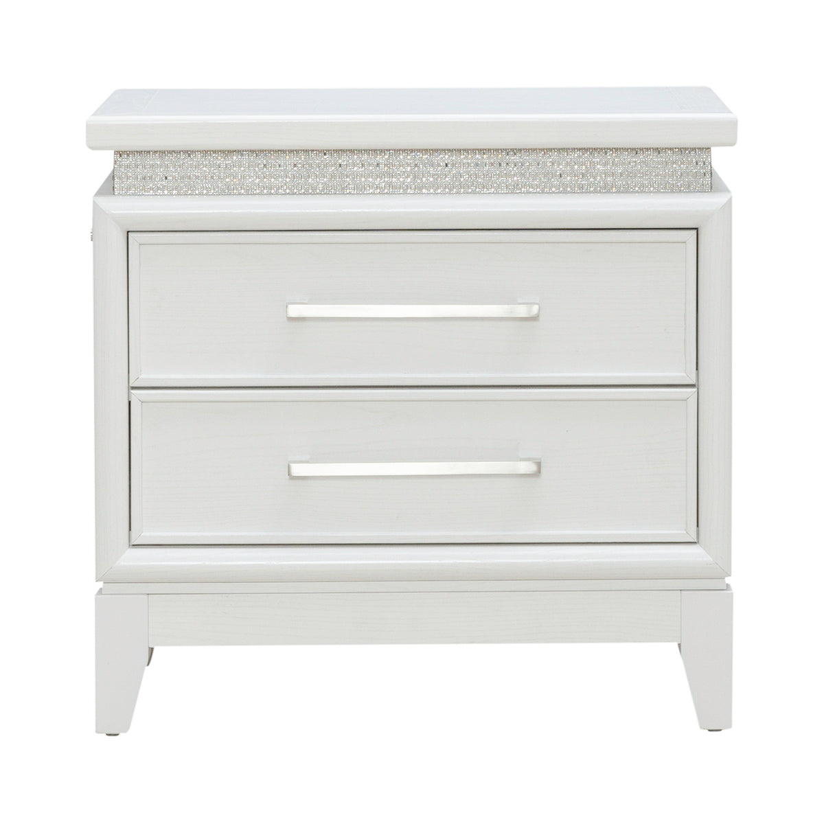 Reflections Nightstand w/ Lights and Charging Station