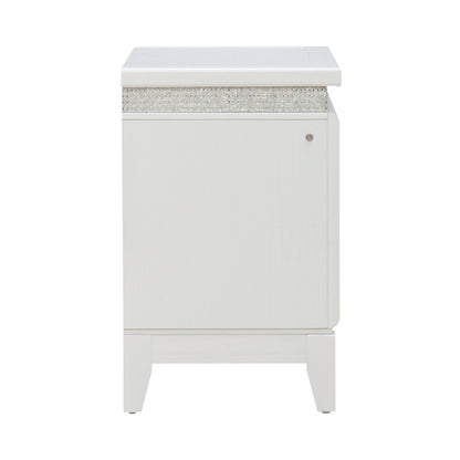 Reflections Nightstand w/ Lights and Charging Station