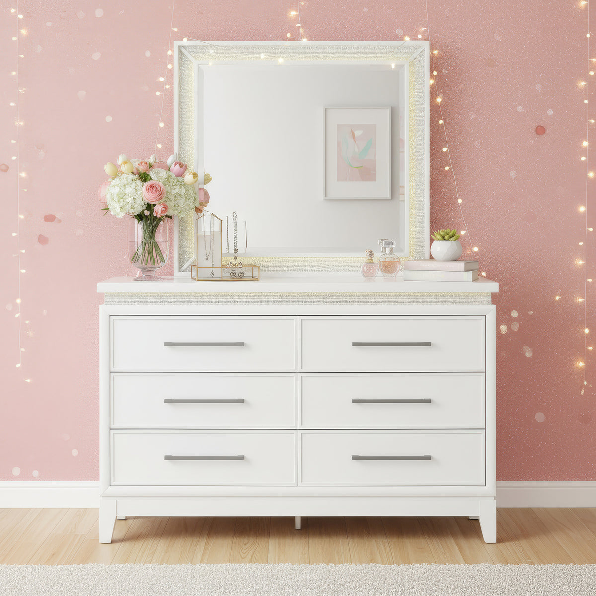 Reflections Dresser & Mirror