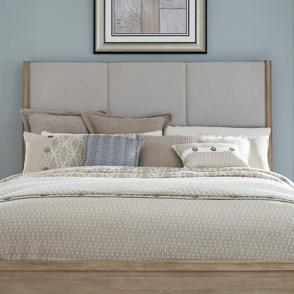 Brentwood King Uph Panel Headboard
