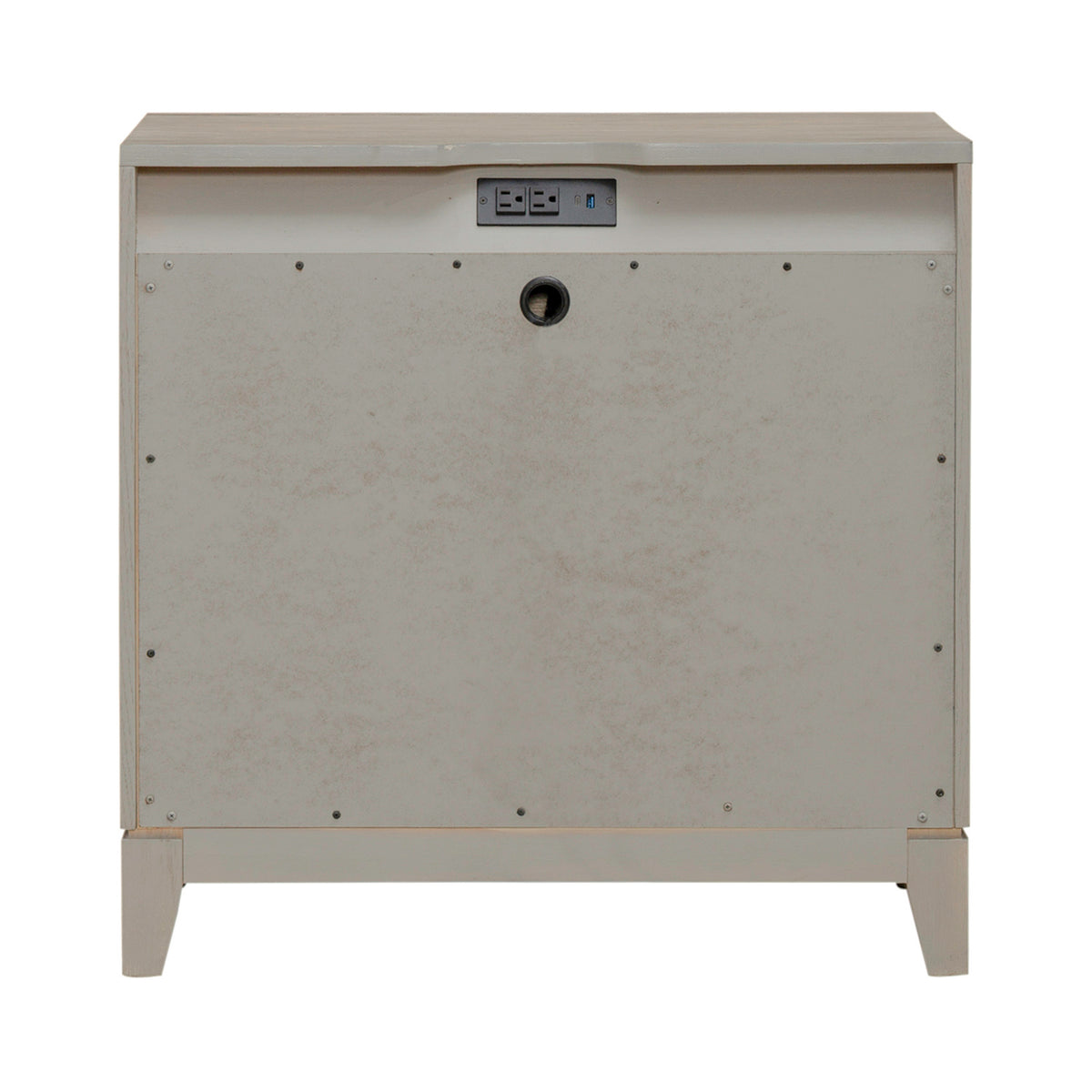 Brentwood 3 Drawer Nightstand w/ Charging Station