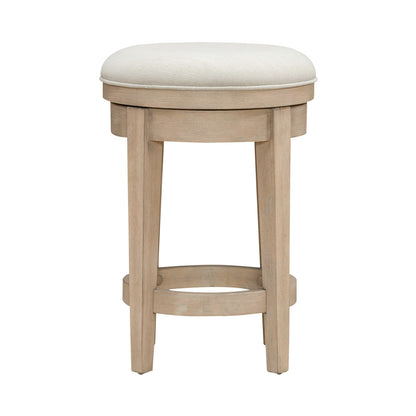 Brentwood Uph Swivel Console Stool