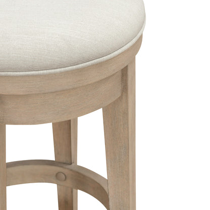 Brentwood Uph Swivel Console Stool