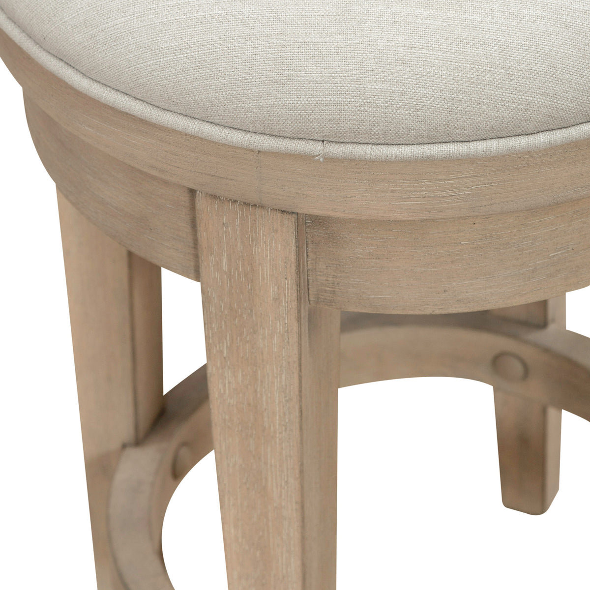Brentwood Uph Swivel Console Stool