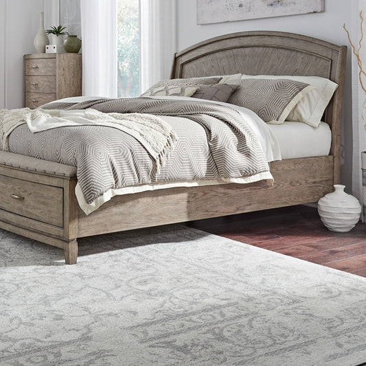 Avalon Cal King Storage Bed Rails