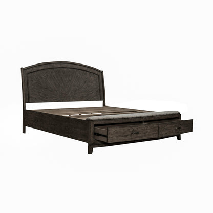 Avalon Queen Panel Storage Bed