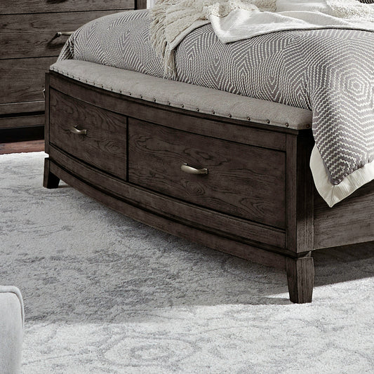 Avalon Queen Storage Footboard w/ Slatroll