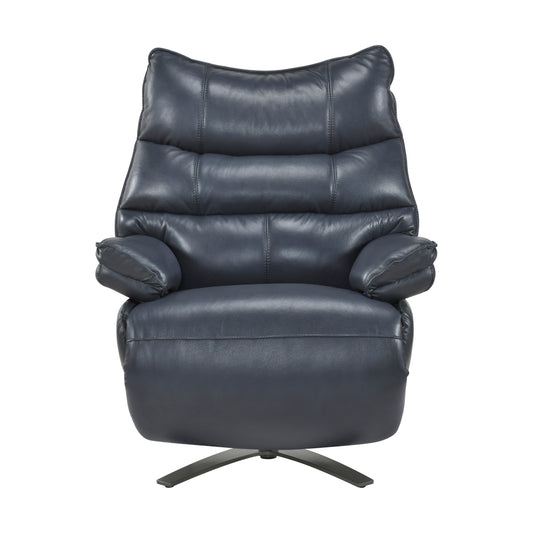 Fulcrum Power Reclining Swivel Chair with Manual Adjustable Headrest