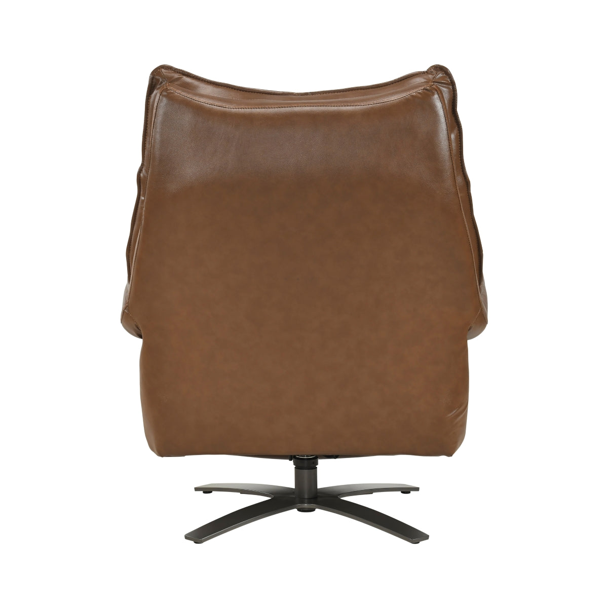 Fulcrum Power Reclining Swivel Chair with Manual Adjustable Headrest