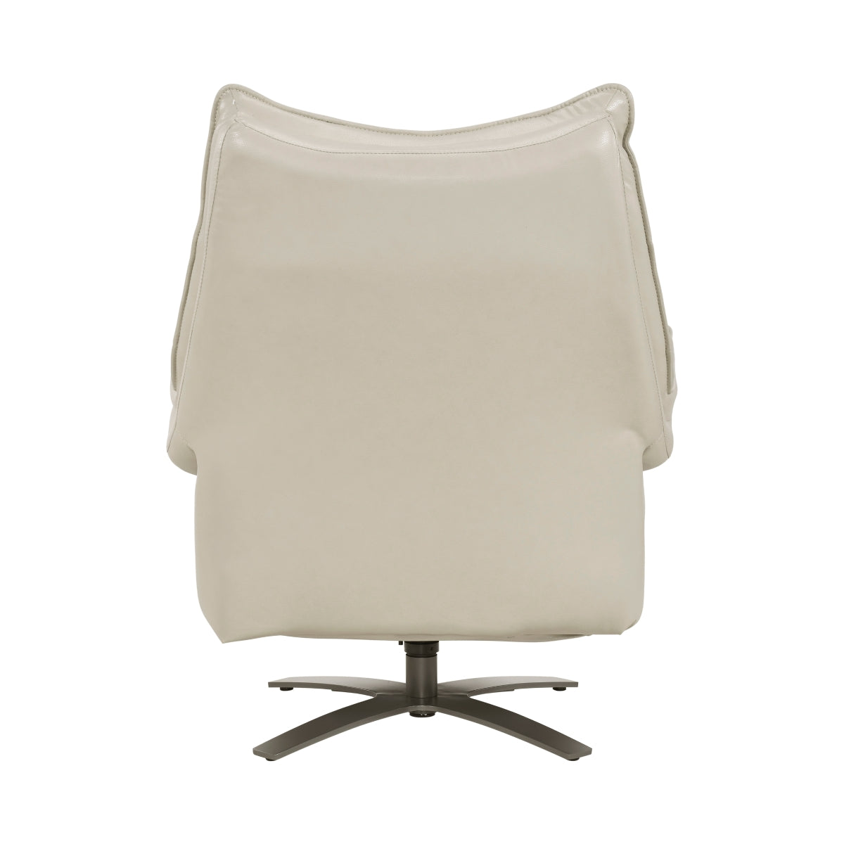 Fulcrum Power Reclining Swivel Chair with Manual Adjustable Headrest