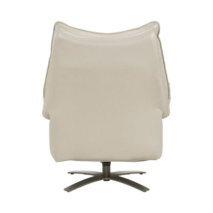 Fulcrum Power Reclining Swivel Chair with Manual Adjustable Headrest