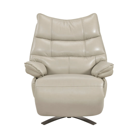 Fulcrum Power Reclining Swivel Chair with Manual Adjustable Headrest
