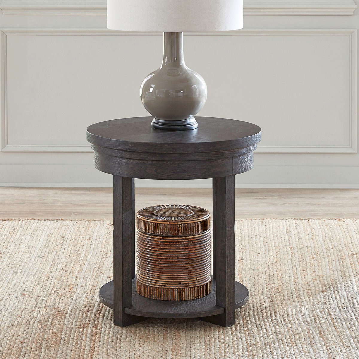 Weston Round End Table