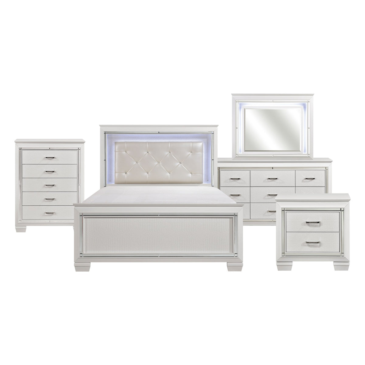 Allura 5-Piece Queen Bedroom Set
